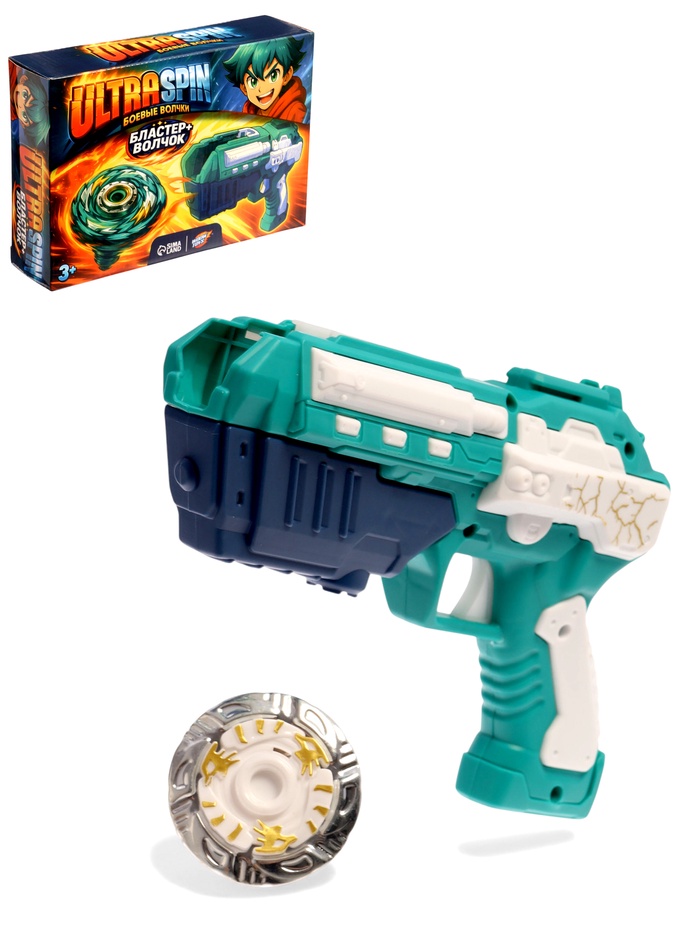 WOOW TOYS Волчок с запуском ULTRASPIN, бластер + волчок - Фото 1