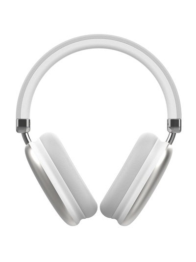 Наушники PERO BH05 ULTIMATE, беспроводные, микрофон, 400 мАч, до 50 часов, серебристые