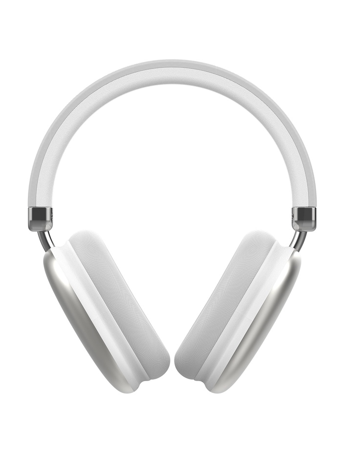 Наушники PERO BH05 ULTIMATE, беспроводные, микрофон, 400 мАч, до 50 часов, серебристые - Фото 1