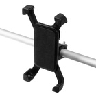 УЦЕНКА Держатель для телефона на велосипед, чёрный - Фото 4