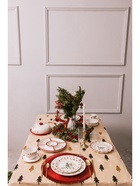 УЦЕНКА Чайная пара новогодняя «Волшебный праздник», 2 предмета: чашка 210 мл, блюдце d=15 см, фарфор, белая - Фото 7