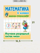 Мини - тренажёр по математике, «Изучаем разрядный состав чисел», 1 класс 11007259 - фото 10937829