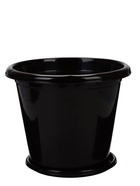УЦЕНКА Горшок для цветов с поддоном 10л d31см h25,5см "Эконом", цвет коричневый - Фото 1
