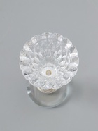 УЦЕНКА Подсвечник стекло на 1 свечу "Вазон с хрустальным шаром" 11х6х6 см - Фото 2