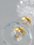 УЦЕНКА Подсвечник стекло на 1 свечу "Вазон с хрустальным шаром" 11х6х6 см - Фото 3