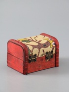 УЦЕНКА Шкатулка дерево сундучок "Совята" 6х8х5,5 см - Фото 3