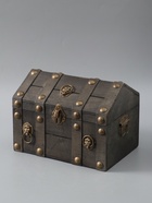 УЦЕНКА Шкатулка сундук дерево «Леон» коричневый 24×17×18.5 см - Фото 2