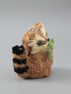 УЦЕНКА Декор "Енотик с новогодними веточками" 7х10х11 см - Фото 3