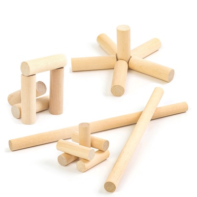 УЦЕНКА Игра городки «Время игры. Динозавры», биты 2 шт. 49×2.5 см, городки 10 шт. 9×2.5 см