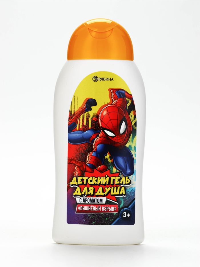 Детский гель для душа, аромат: вишневый взрыв, 300 мл, Супергерой