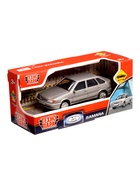 Машина пластиковая Lada-2114 Samara, инерция, 11 см, серебристая - фото 9536834