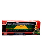 Модель пластиковая «Тепловоз», 21.5 см, свет и звук, 3 кнопки, инерция, зелёная 11014016