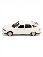 Машина металлическая «ВАЗ-2112», 12 см, инерция, открываются двери и багажник, белая - фото 9536845