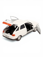 Машина металлическая «ВАЗ-2112», 12 см, инерция, открываются двери и багажник, белая - фото 9536847