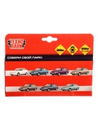 Машина металлическая «ВАЗ-2112», 12 см, инерция, открываются двери и багажник, белая - фото 9536851