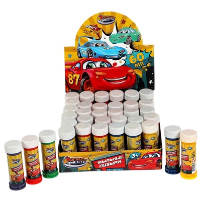 Мыльные "Пузыри машинки", 60 мл 01067-60ЭД