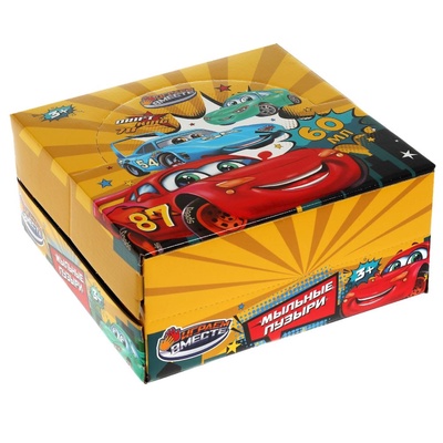 Мыльные «Играем вместе. Пузыри машинки», 60 мл