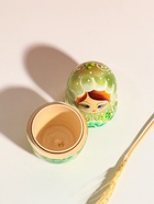 Матрешка "Ирина", зеленая, 18 см,5 кукольная, ручная роспись 11006159