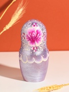 Матрешка "Маня", сиреневая,  18 см,5 кукольная, ручная роспись 11006162