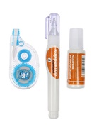 Набор корректоров Calligrata 3 штуки: лента, с кисточкой, карандаш - Фото 1