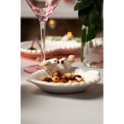 УЦЕНКА Блюдо сервировочное «Голубки на листочке», 13×13×2 см, керамика, белое - Фото 6