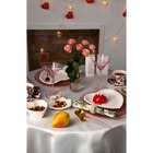 УЦЕНКА Блюдо сервировочное «Голубки на листочке», 13×13×2 см, керамика, белое - Фото 7