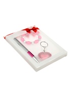 УЦЕНКА Набор подарочный 3в1 (ручка, резинка для волос, брелок) - Фото 2