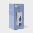 УЦЕНКА Диспенсер для жидкого мыла механический 350 мл, пластик, цвет белый - Фото 11