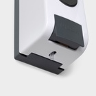 УЦЕНКА Диспенсер для жидкого мыла механический 350 мл, пластик, цвет белый - Фото 4