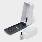 УЦЕНКА Диспенсер для жидкого мыла механический 350 мл, пластик, цвет белый - Фото 6