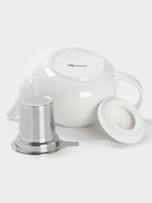 УЦЕНКА Чайник заварочный Доляна «Глянец», 1.1 л, с ситечком, керамика, белый - Фото 3