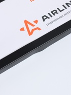 УЦЕНКА Рамка номерного знака Airline, антивандальная, металл, черная - Фото 3