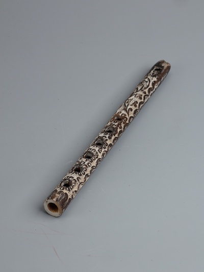 УЦЕНКА Флейта "Узор" дерево 33*2*2 см