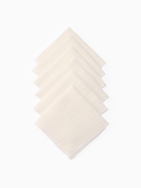 Набор платочков «Крошка Я. Облачко», 20×20 см-5 шт., муслин, хлопок 100%