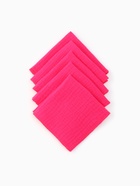 Набор платочков «Крошка Я. Малинка», 20×20 см - 5 шт., муслин, хлопок 100% - Фото 4