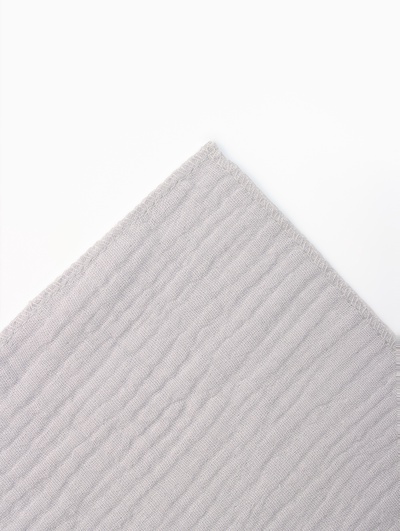 Набор платочков «Крошка Я» Light grey, 20×20 см - 5 шт., муслин, хлопок 100%, серый