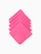 Набор платочков «Крошка Я. Розочка», 20×20 см - 5 шт., муслин, хлопок 100% - Фото 4