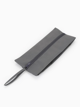 Сумка для обуви 37*10*16, 1 отд на молнии, т.серый 11007099