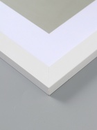 УЦЕНКА Фоторамка МДФ "Ellis" 40x50 см, с паспарту, белый 76739 (пластиковый экран) - Фото 3