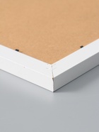 УЦЕНКА Фоторамка МДФ "Ellis" 40x50 см, с паспарту, белый 76739 (пластиковый экран) - Фото 5