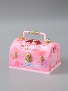 УЦЕНКА Шкатулка музыкальная механическая "Сундучок с секретами принцессы" 15х11,5х9,5 см - Фото 1