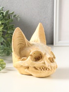 Копилка "Череп сфинкса" 14х14х13 см, натуральный - фото 809624109
