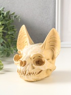 Копилка "Череп сфинкса" 14х14х13 см, натуральный - фото 809624111