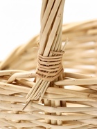 Корзина плетёная для хранения Luma, лоза, с ручкой, натуральная, набор 4 шт. - фото 809648349