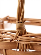 Корзина плетёная для хранения Tero, лоза, с ручкой, коричневая, набор 4 шт. - фото 809648357