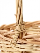 Корзина плетёная для хранения Leni, лоза, с ручкой, натуральная, набор 3 шт. - фото 809648373