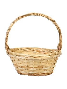 Корзина 25 х 25 х 18 см, h=8 см белая