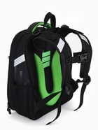 Рюкзак школьный для мальчика «Тачка», Stavia, эргономичная спинка, 30×16×38 см, чёрный - фото 809648403