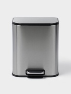 УЦЕНКА Ведро мусорное с педалью, 5 л, нерж. сталь, цвет хром матовый - Фото 2