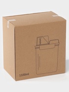 УЦЕНКА Контейнер-органайзер для стирального порошка и кондиционера с мерным стаканом, 1100 мл 1077 - Фото 11